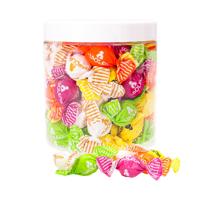 Napoleon bonbons fruitmix - hard snoep met een zure kern - in herbruik Napoleon bonbons fruitmix - hard snoep met een zure kern - in herbruik