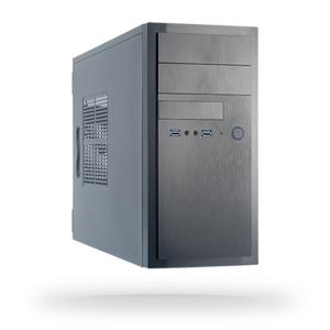 Chieftec HT-01B-350GPB computerbehuizing Midi Tower Zwart 350 W