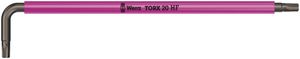Wera 967 SXL HF TORX® Stiftsleutel Multicolour met Vasthoudfunctie, lang, TX 8 - 1 stuk(s) - 05024471001