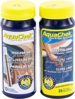 AquaChek teststrips + teststrips voor zoutwaterzwembaden