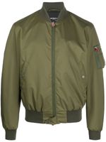 Kiton veste bomber à fermeture zippée - Vert - thumbnail