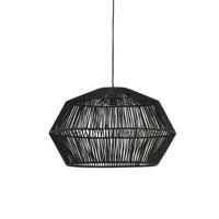 Light & Living - Hanglamp DEYA - Ø49x30cm - Zwart - thumbnail