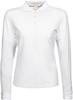 Tee Jays TJ146 Women´s Luxury Stretch Long Sleeve Polo - White - S