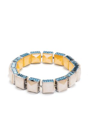 Swarovski bracelet Orbita serti de cristaux - Jaune