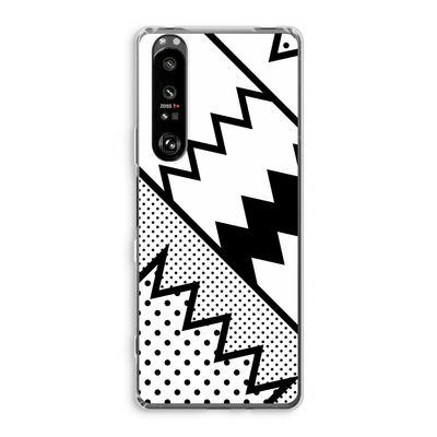 Pop Art #5: Sony Xperia 1 III Transparant Hoesje