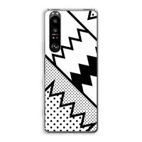 Pop Art #5: Sony Xperia 1 III Transparant Hoesje