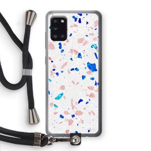 Terrazzo N°6: Samsung Galaxy A31 Transparant Hoesje met koord