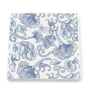 Riviera Maison - Floral Island Paper Napkin - Blauw