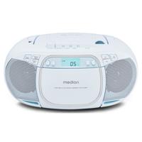 Radio CD - MEDION - FM - 2x2,2W RMS - Blauw
