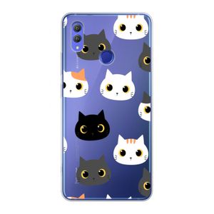 Katten: Honor Note 10 Transparant Hoesje