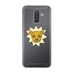 Kleine leeuw: Samsung Galaxy A6 Plus (2018) Transparant Hoesje