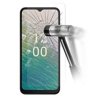 Nokia C32 Screenprotector van gehard glas - 9H, 0,3 mm - Doorzichtig - thumbnail