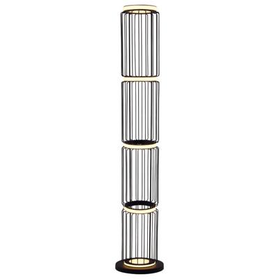 Searchlight Led vloerlampCircolo - EU54211-1BK