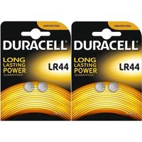 Duracell LR44 AG13 Knoopcel Batterij - 2 x 2 blister - thumbnail