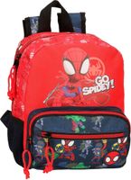 Marvel Go Spidey rugzak junior 6,8 liter rood/zwart