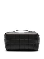 Saint Laurent trousse de toilette matelassée Cube Trousse en cuir - Noir - thumbnail