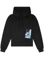 Diesel hoodie F-Reggy-Hood-L2 à imprimé photographique - Noir