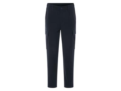 LIVERGY Heren cargobroek (Marineblauw, S)
