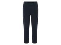 LIVERGY Heren cargobroek (Marineblauw, XL)