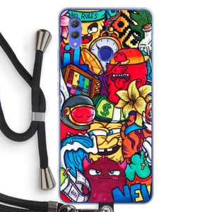 No Rules: Honor Note 10 Transparant Hoesje met koord