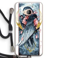 Golden Raven: HTC U Play Transparant Hoesje met koord