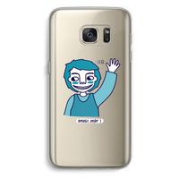 Zwaai: Samsung Galaxy S7 Transparant Hoesje