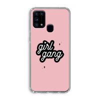 Girl Gang: Samsung Galaxy M31 Transparant Hoesje
