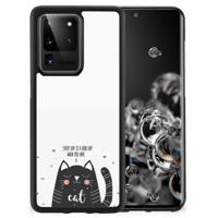 Samsung Galaxy S20 Ultra | Bumper Hoesje | Cat Good Day