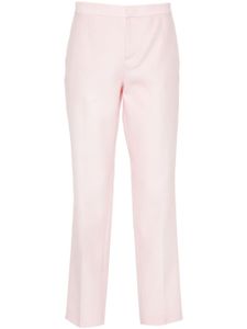 Fabiana Filippi pantalon droit à plis marqués - Rose