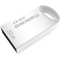 Transcend JetFlash® 710S USB-stick 32 GB Zilver TS32GJF710S USB-A 3.2 Gen 1