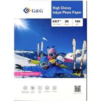 G&G 180gsm-5X7-20 Fotopapier 180 g/m² 20 stuk(s)