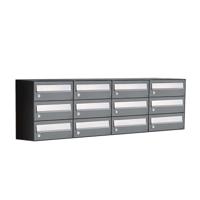 Allux Hive Set 4-Breed, 3-Hoog Antraciet - 40030065_4x3