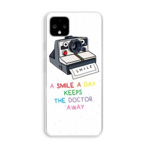 Smile: Pixel 4 XL Transparant Hoesje