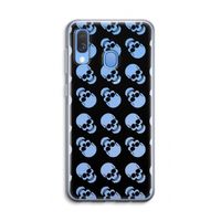 Musketon Skulls: Samsung Galaxy A40 Transparant Hoesje