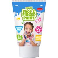 Boti Natural face & fingerpaint tube - zwart en wit, 2x65ml