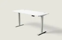 Desktronic HomePro bureau Grijs / Wit / 180x80 cm