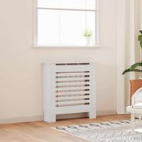 Radiatorombouw 78 cm MDF wit