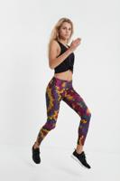 Slim fit galactische sportlegging - RED - L