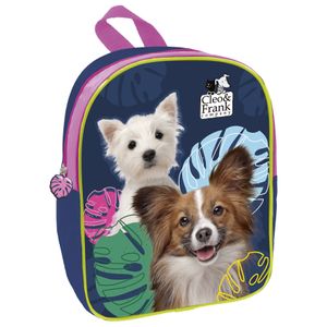 Cleo & Frank Rugzak Dogs - 29 x 23 x 10 cm - Polyester