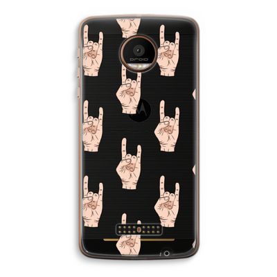 Rock: Motorola Moto Z Force Transparant Hoesje