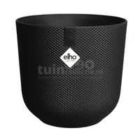 Elho Bloempot Jazz Rond Zwart Ø26cm