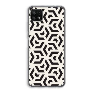 Crazy pattern: Samsung Galaxy A22 5G Transparant Hoesje