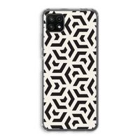 Crazy pattern: Samsung Galaxy A22 5G Transparant Hoesje