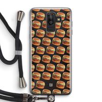 Giants: Samsung Galaxy J8 (2018) Transparant Hoesje met koord
