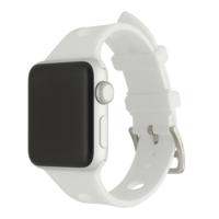 Apple Watch Bandje Evelor - Siliconen - Wit -