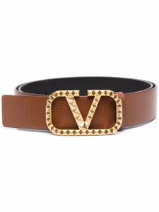 Valentino Garavani ceinture à détail VLOGO signature - Marron