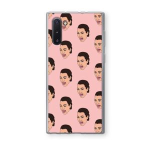 Ugly Cry Call: Samsung Galaxy Note 10 Transparant Hoesje
