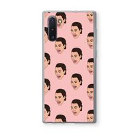 Ugly Cry Call: Samsung Galaxy Note 10 Transparant Hoesje
