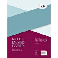 Interieur Multo muziekpapier A4 23-rings 50 vel