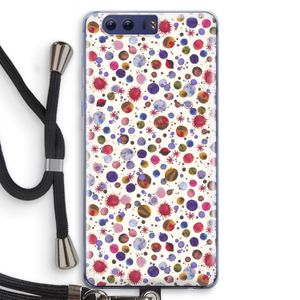 Planets Space: Honor 9 Transparant Hoesje met koord